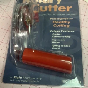 NEW Martelli 45mm Rotary Cutter Right Handed EC-45-RH Ergonomic Fabric Tool