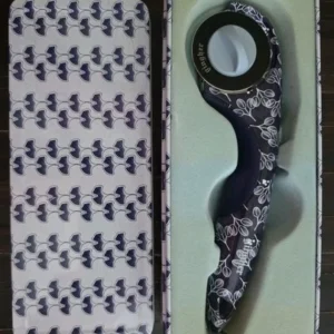 Gingher 45mm Rotary Cutter Designer Series CHLOE Ergonomic Handle Fabric Tool